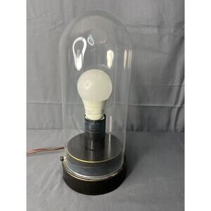 Glass Dome Table Lamp 11"